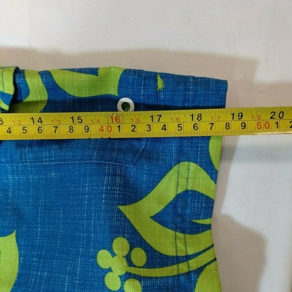 FireFly Size XL Extra Large Blue Green Floral Board Shorts - Picture 10 of 11